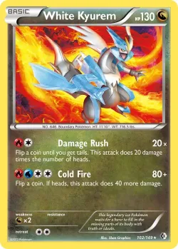 White Kyurem #102/149 · Pokémon