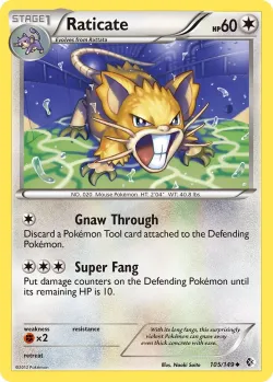 Raticate #105/149 · Pokémon