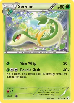 Servine #12/149 · Pokémon