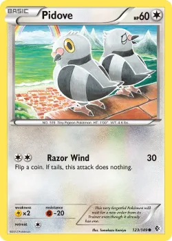 Pidove #123/149 · Pokémon