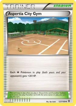 Aspertia City Gym #127/149 · Pokémon