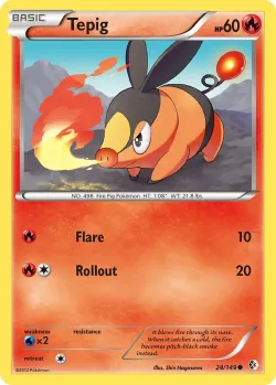Tepig #24/149 · Pokémon