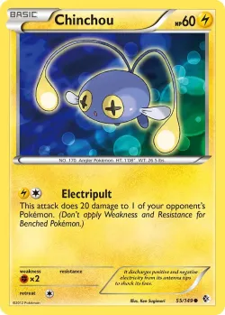 Chinchou #55/149 · Pokémon