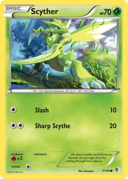 Scyther #7/149 · Pokémon