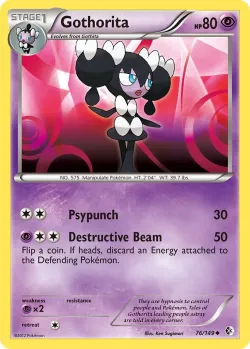 Gothorita #76/149 · Pokémon