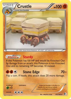 Crustle #85/149 · Pokémon