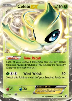 Celebi-EX #9/149 · Pokémon