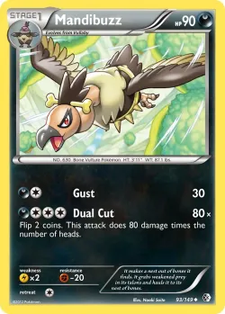 Mandibuzz #93/149 · Pokémon