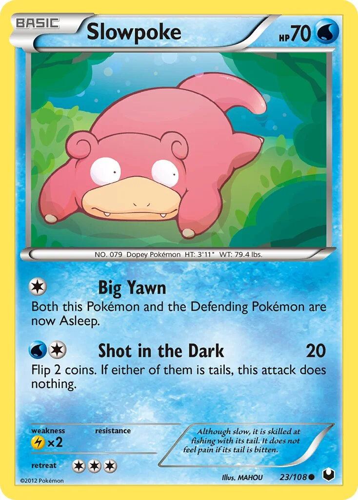 Slowpoke 「DEX 23/108」「EN」