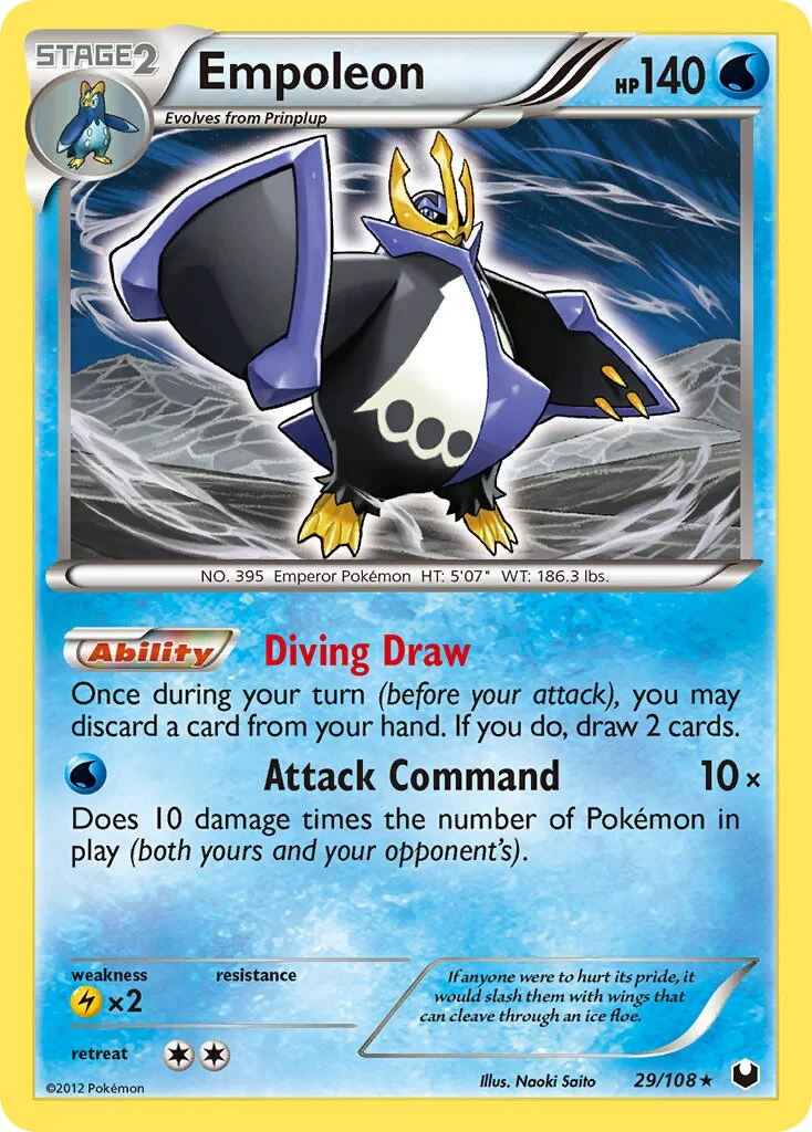Empoleon 「DEX 29/108」「EN」