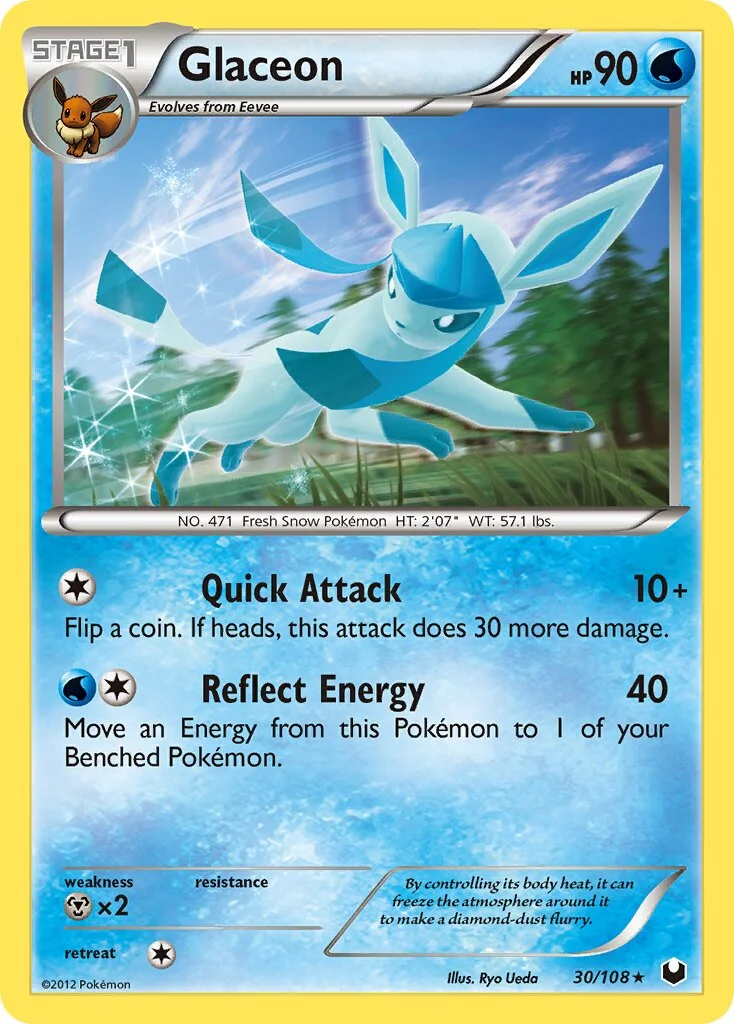 Glaceon 「DEX 30/108」「EN」
