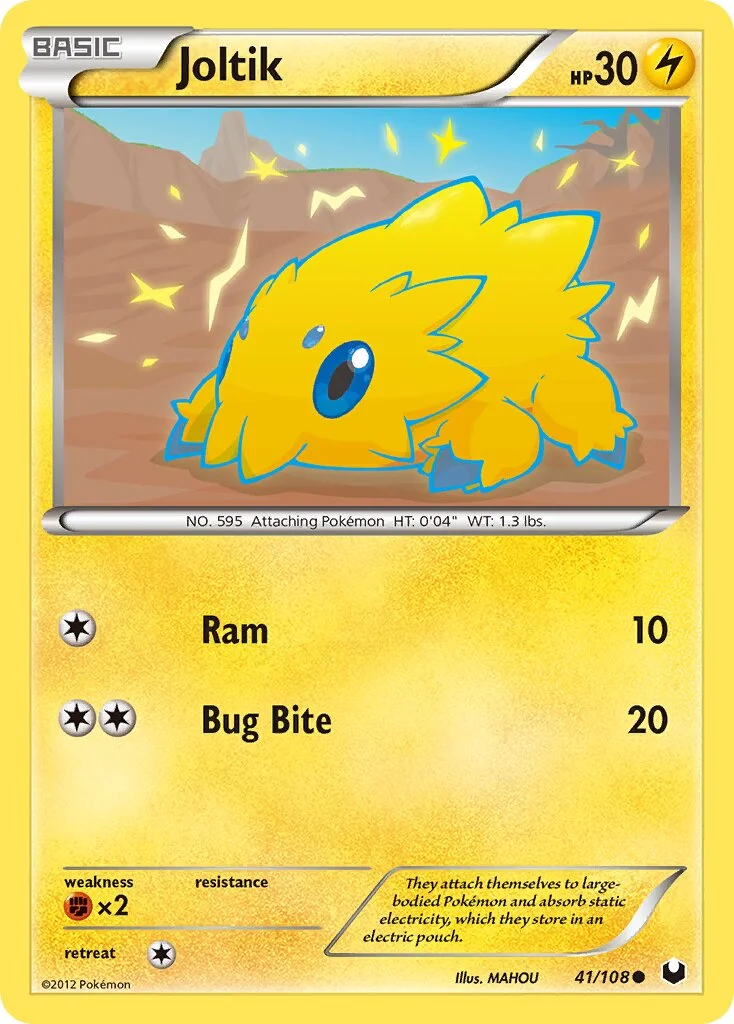 Joltik 「DEX 41/108」「EN」