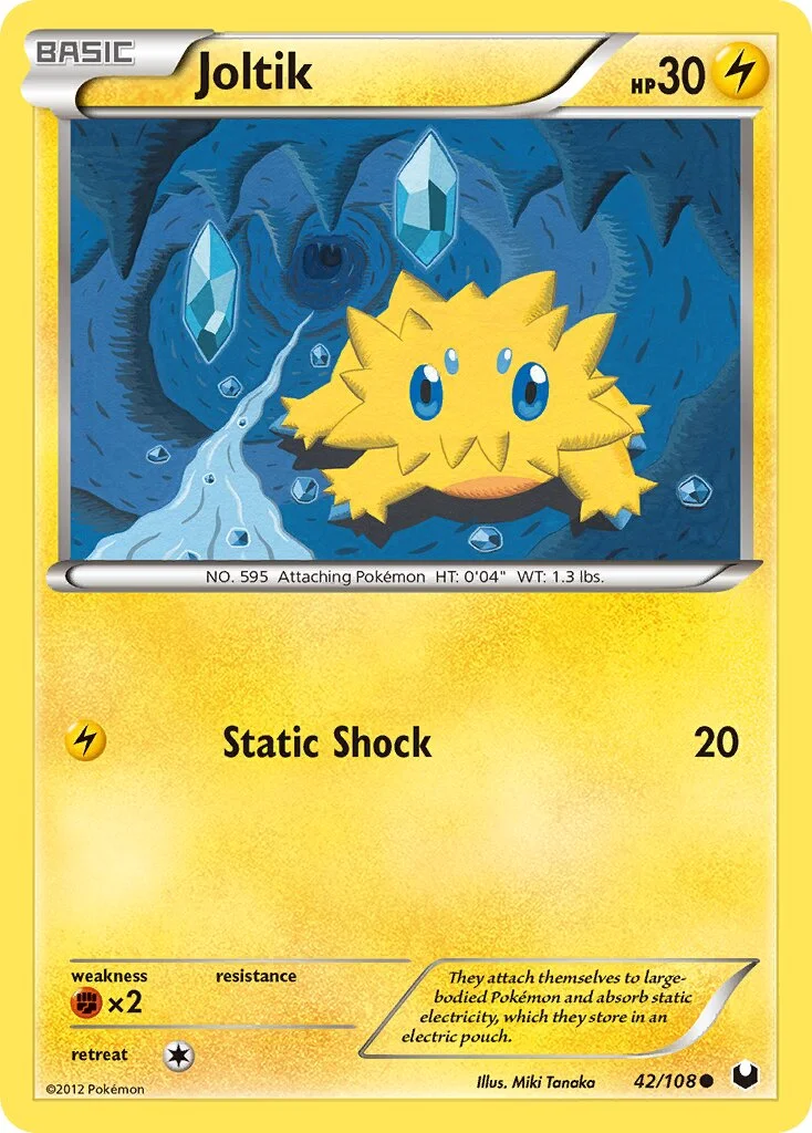 Joltik 「DEX 42/108」「EN」