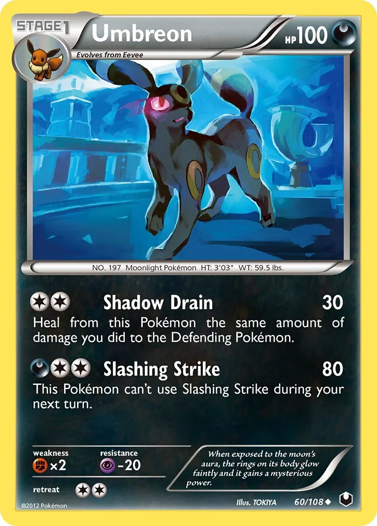 Umbreon 「DEX 60/108」「EN」