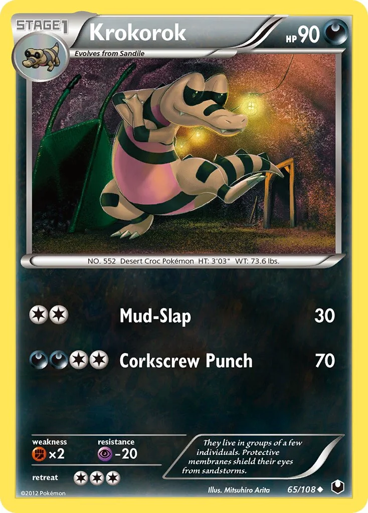 Krokorok 「DEX 65/108」「EN」