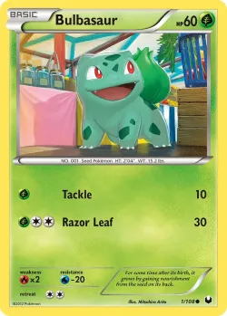 Bulbasaur #1/108 · Pokémon