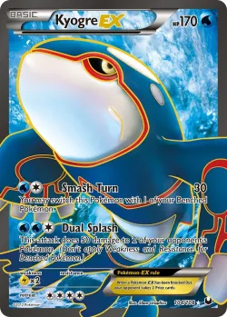 Kyogre-EX 「DEX 104/108」「EN」