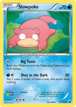 Slowpoke #23/108 · Pokémon