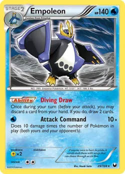 Empoleon #29/108 · Pokémon