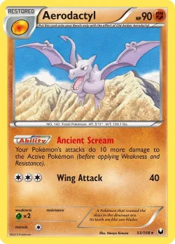 Aerodactyl #53/108 · Pokémon