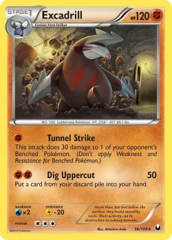 Excadrill #56/108 · Pokémon