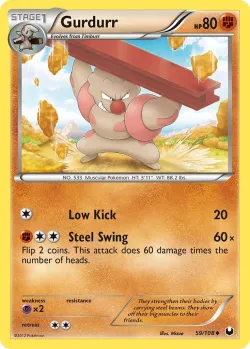 Gurdurr #59/108 · Pokémon