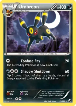 Umbreon #61/108 · Pokémon