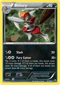 Bisharp #72/108 · Pokémon