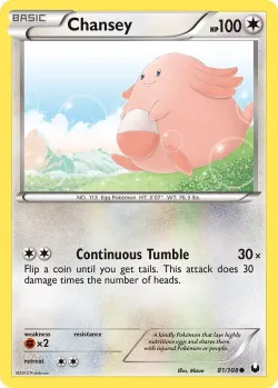 Chansey #81/108 · Pokémon