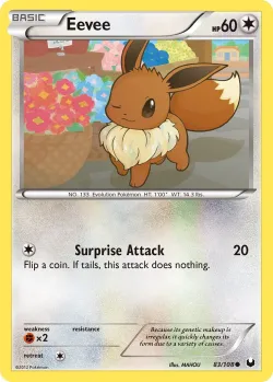 Eevee #83/108 · Pokémon