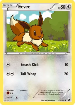 Eevee #84/108 · Pokémon