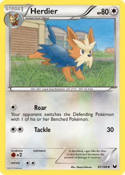 Herdier #87/108 · Pokémon