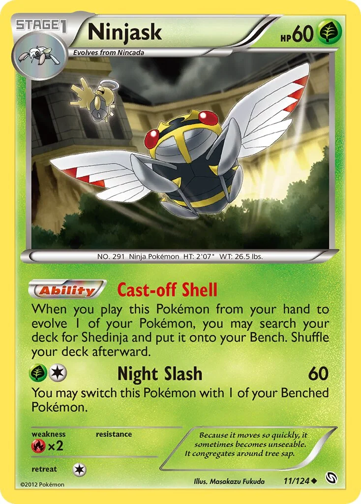 Ninjask 「DRX 11/124」「EN」