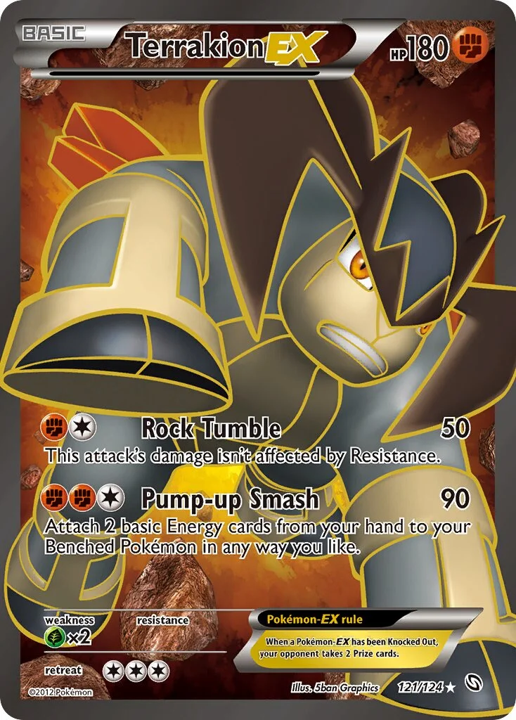 Terrakion-EX 「DRX 121/124」「EN」