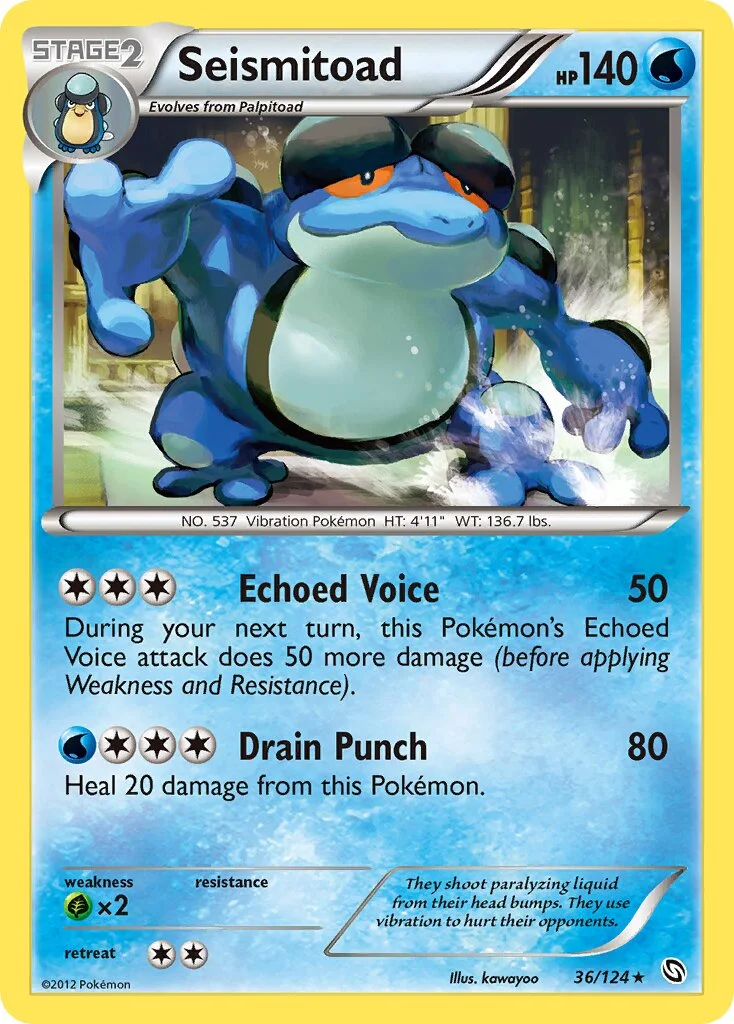 Seismitoad 「DRX 36/124」「EN」