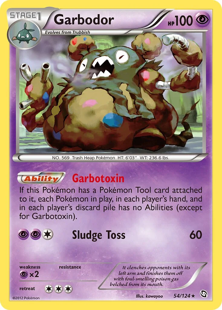 Garbodor 「DRX 54/124」「EN」