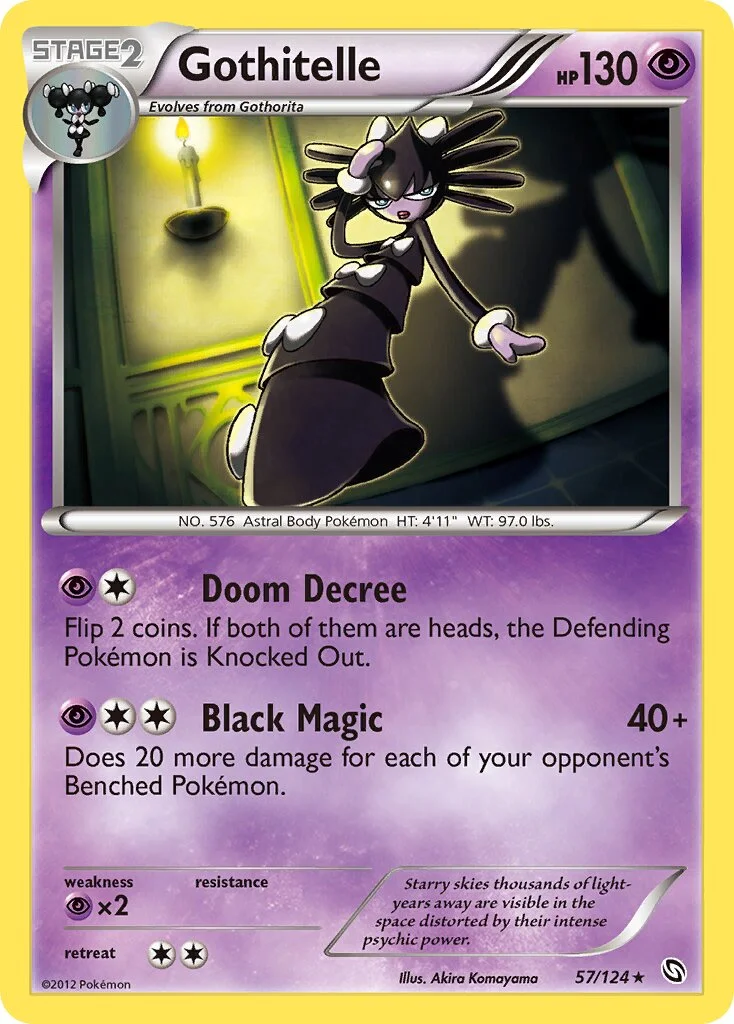 Gothitelle 「DRX 57/124」「EN」