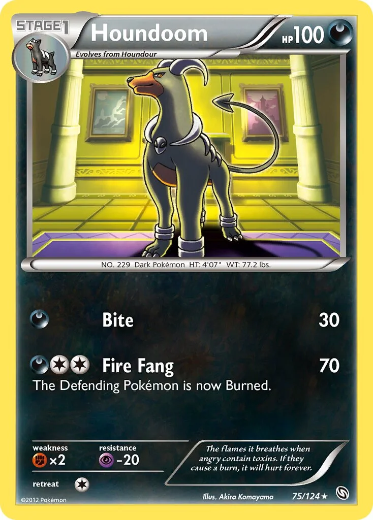 Houndoom 「DRX 75/124」「EN」