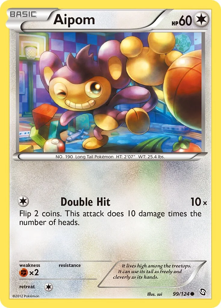 Aipom 「DRX 99/124」「EN」