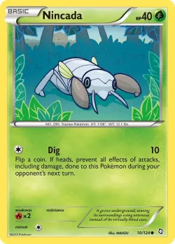 Nincada #10/124 · Pokémon