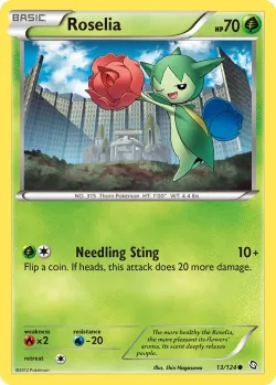 Roselia #13/124 · Pokémon