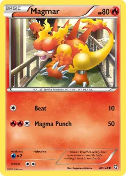 Magmar #20/124 · Pokémon