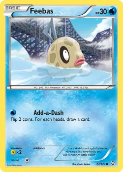Feebas #27/124 · Pokémon