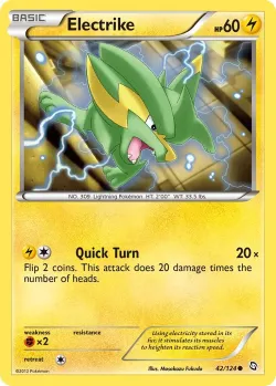 Electrike #42/124 · Pokémon