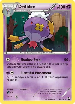 Drifblim #51/124 · Pokémon