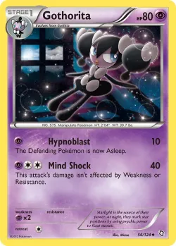 Gothorita #56/124 · Pokémon