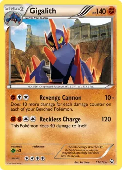 Gigalith #67/124 · Pokémon