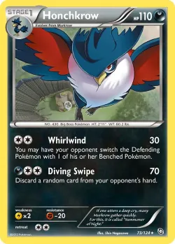 Honchkrow #73/124 · Pokémon