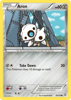 Aron #78/124 · Pokémon