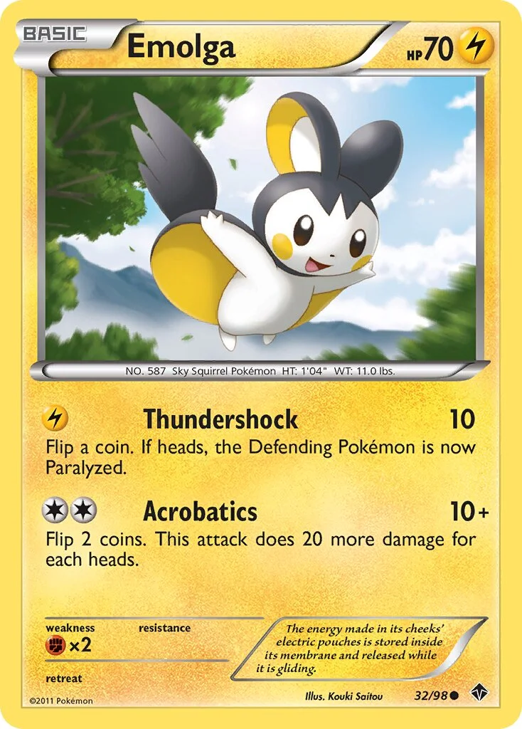 Emolga 「EPO 32/98」「EN」